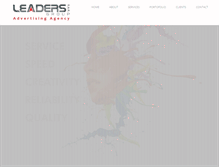 Tablet Screenshot of leaders-group.com